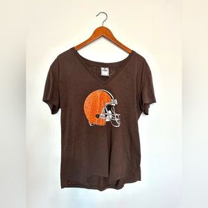 Victoria Secret PINK football tee